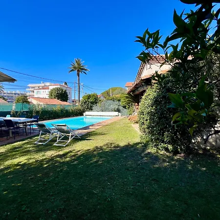 וילה Avec Piscine Privee A Les Pins - 4 Minutes A Pieds Des Plages ז'ואן-לה-פינס
